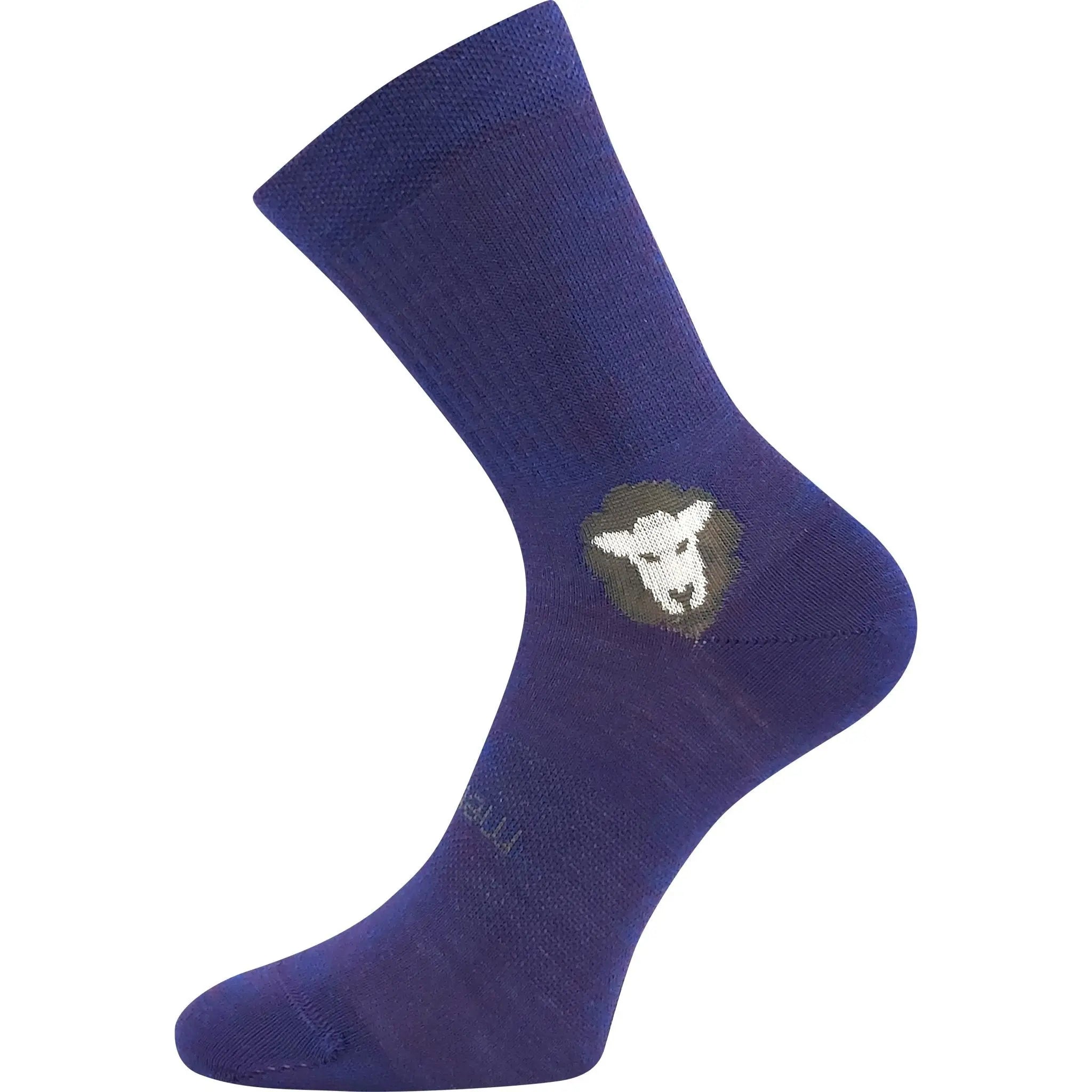 VoXX barefootan merino violet - chaussettes barefoot en laine mérinos avec ions d'argent