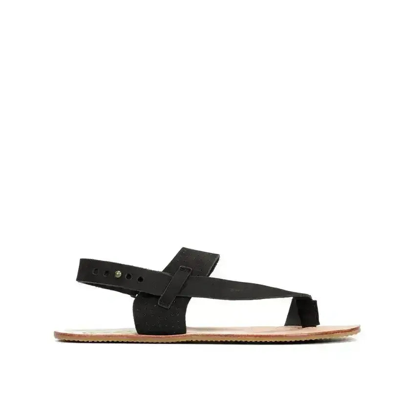 WAALS – Masai II Noir - Sandales barefoot homme