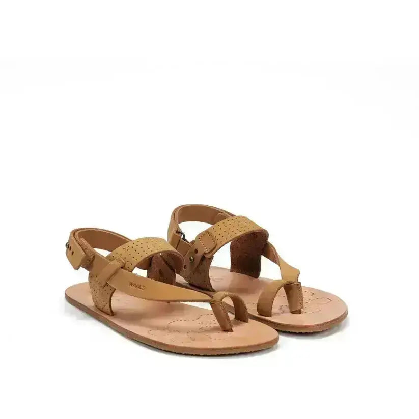 WAALS – Masai II Camel - Sandales barefoot homme