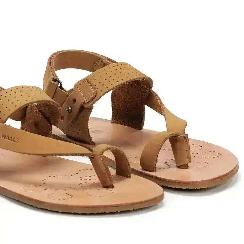 WAALS – Masai II Camel - Sandales barefoot homme