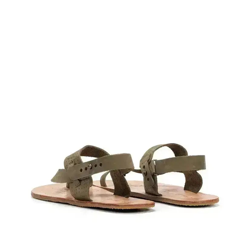 WAALS - Masai II Khaki - Sandales barefoot homme