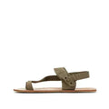 WAALS - Masai II Khaki - Sandales barefoot homme