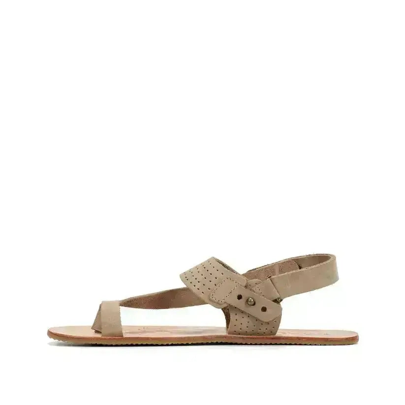 WAALS - Masai II Taupe - Sandales barefoot homme