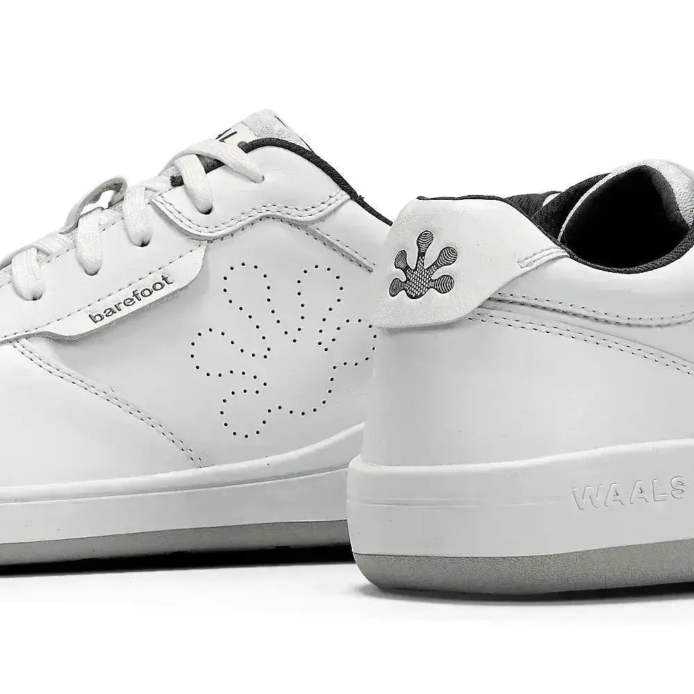 WAALS - Tromso Leather White - Zapatillas barefoot