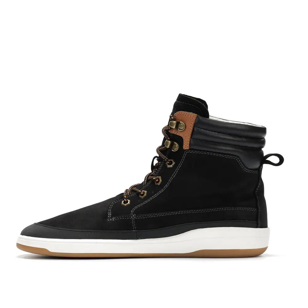 WAALS - Vadso Anthracite - Bottes barefoot thermiques avec Primaloft