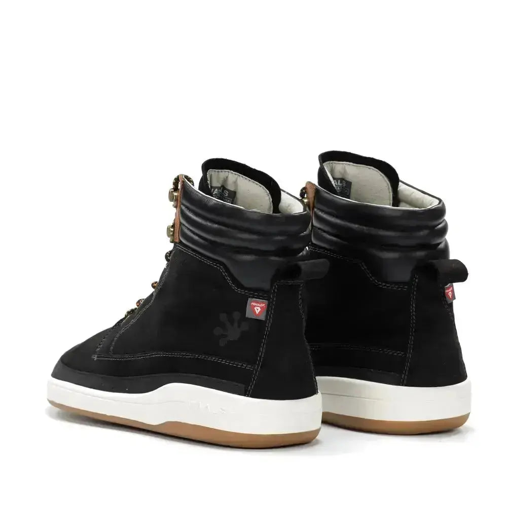 WAALS - Vadso Antracita - Botas barefoot térmicas con Primaloft