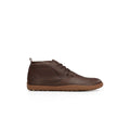 WAALS - Vantaa Marron - Bottines barefoot en cuir artisanal