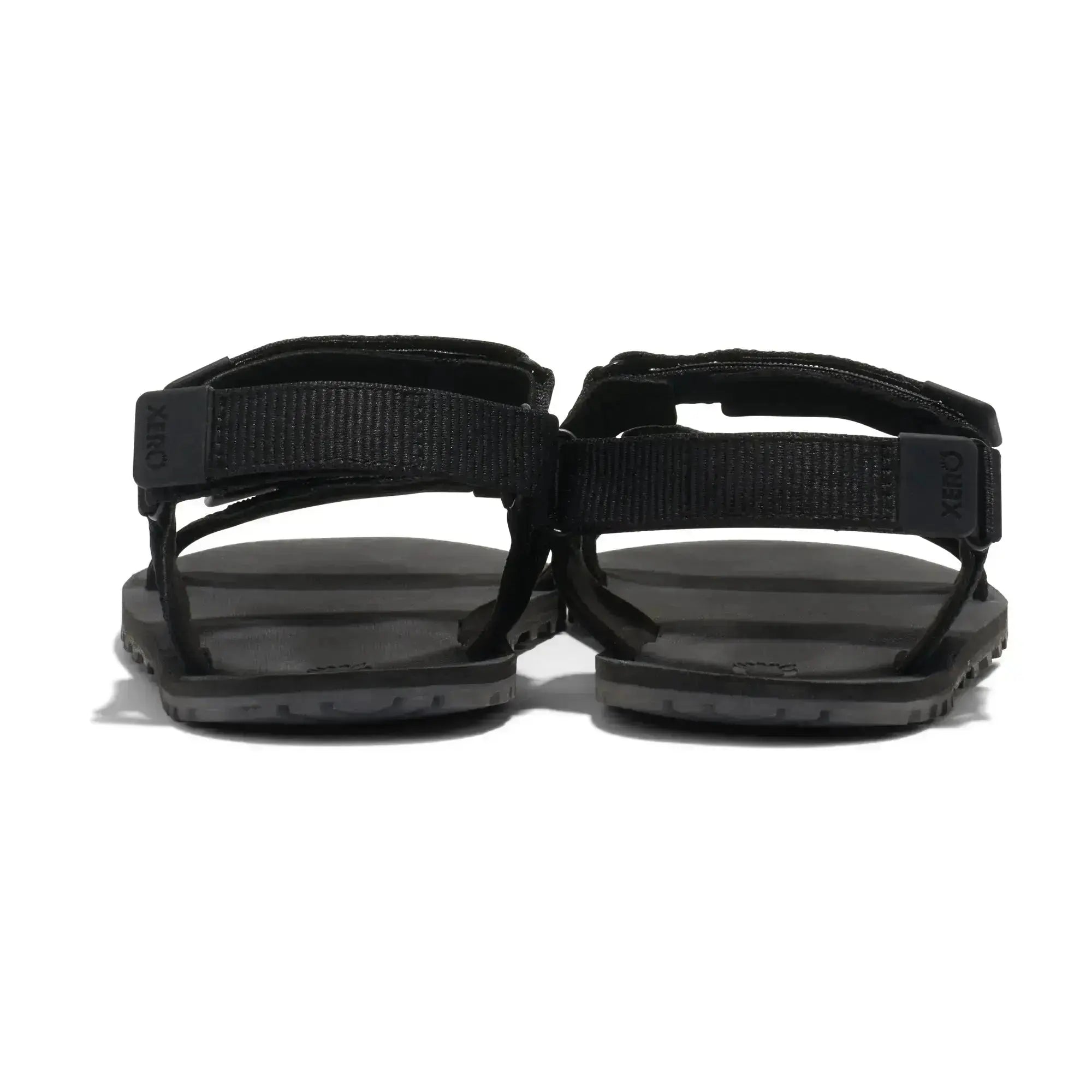 Xero Shoes - D-Trail - Women Black / Asphalt - Sandalias de trail barefoot negras para mujer