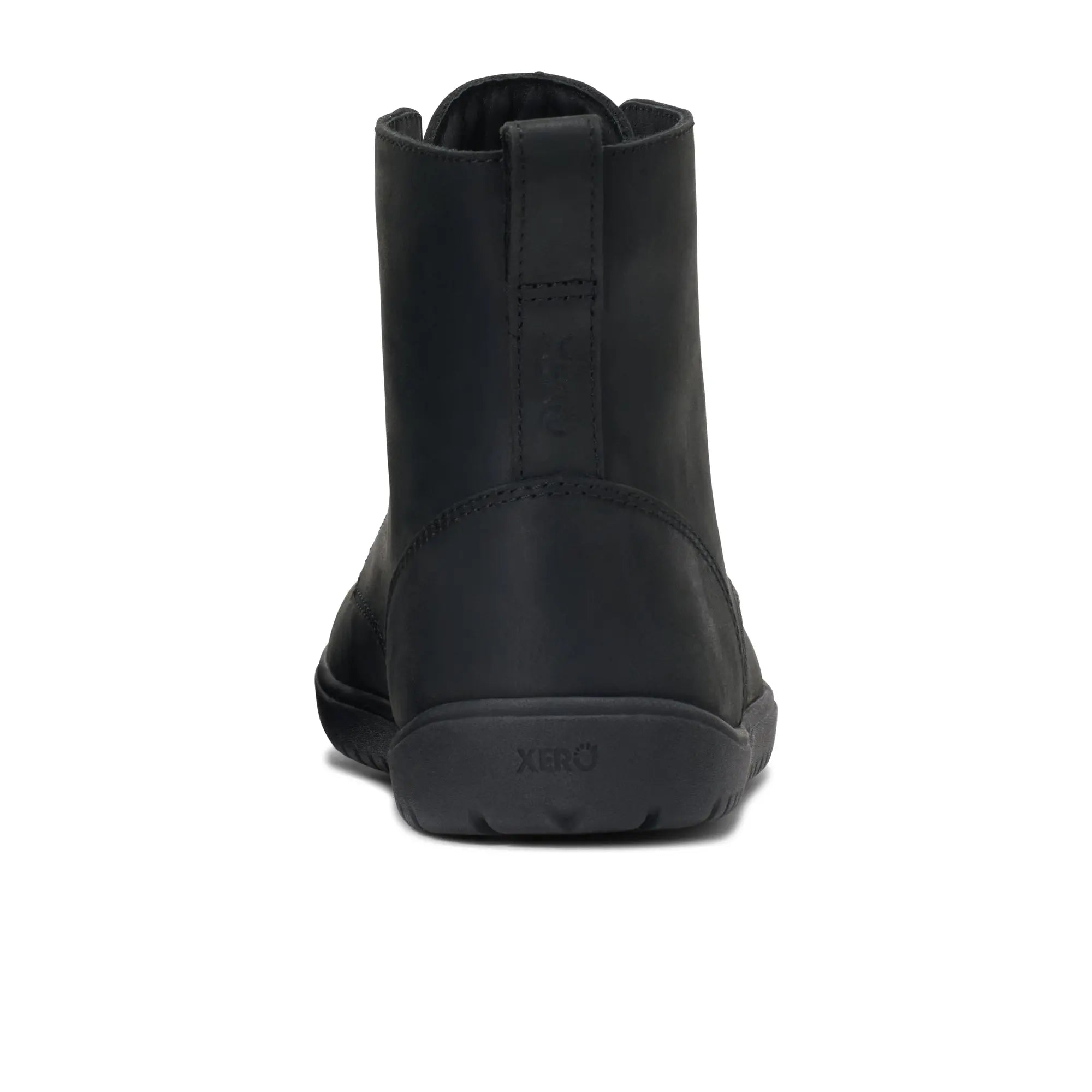 Xero Shoes - Denver II Black Men - Botines barefoot de cordones negros para hombre
