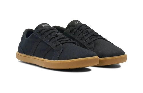 Xero Shoes - Dillon Canvas - Femme Noir / Gum - Baskets barefoot en toile
