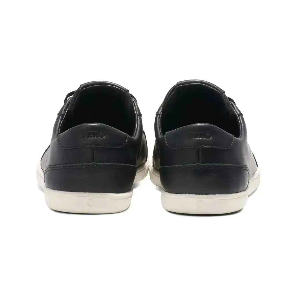 Xero Shoes - Dillon Leather - Men Black - Deportivas de cuero barefoot negras para hombre