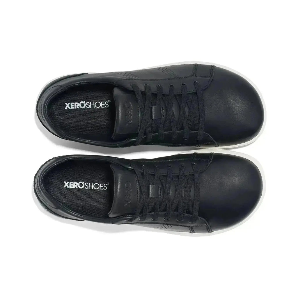 Xero Shoes - Dillon Leather - Men Black - Deportivas de cuero barefoot negras para hombre