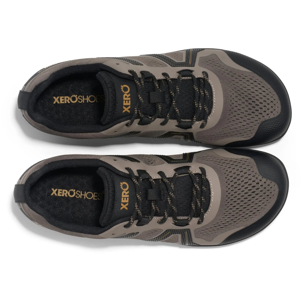 Xero Shoes - Mesa Trail II - Men fallen-rock-black - Deportivas Barefoot para Trail grises para hombre