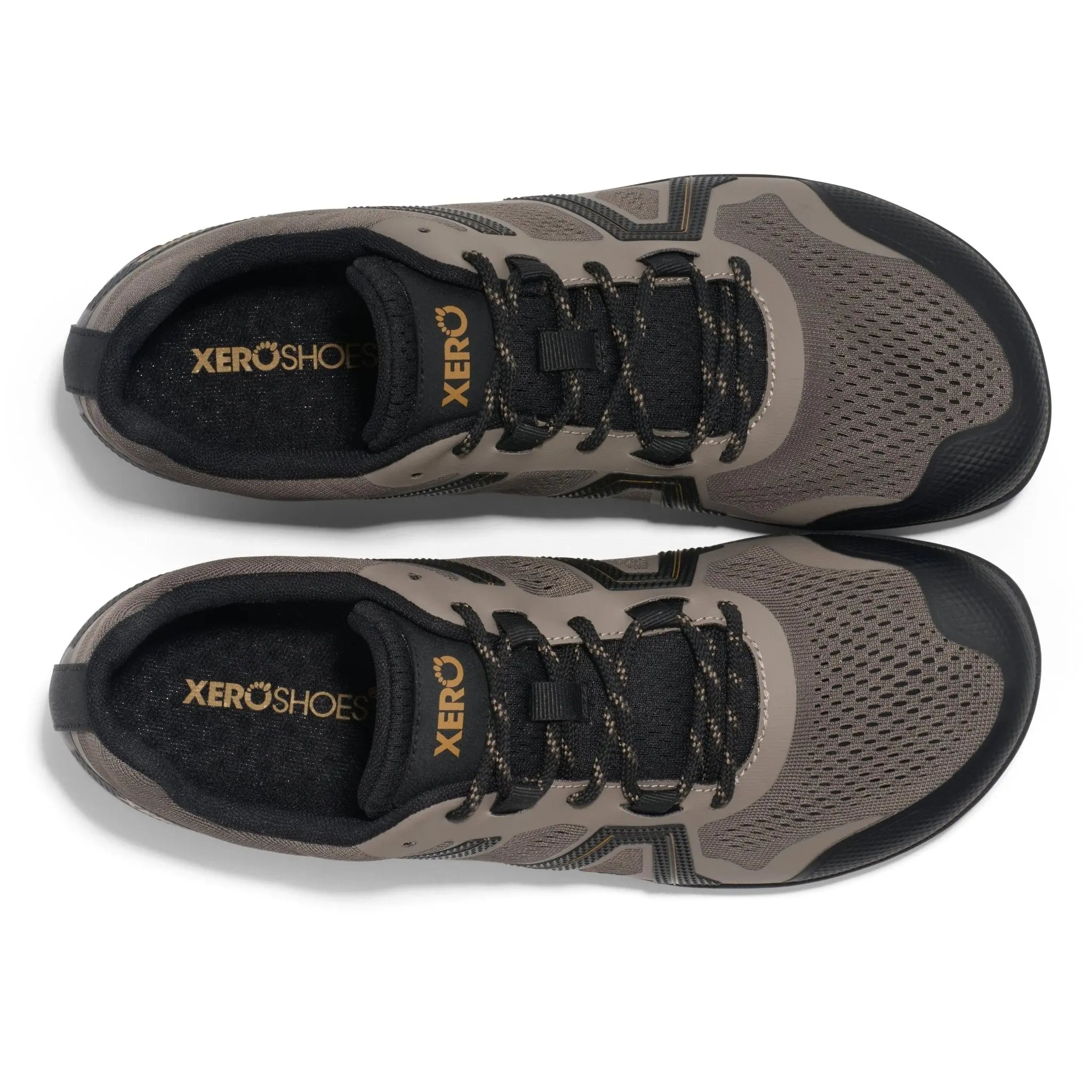 Xero Shoes - Mesa Trail II - Men fallen-rock-black - Deportivas Barefoot para Trail grises para hombre