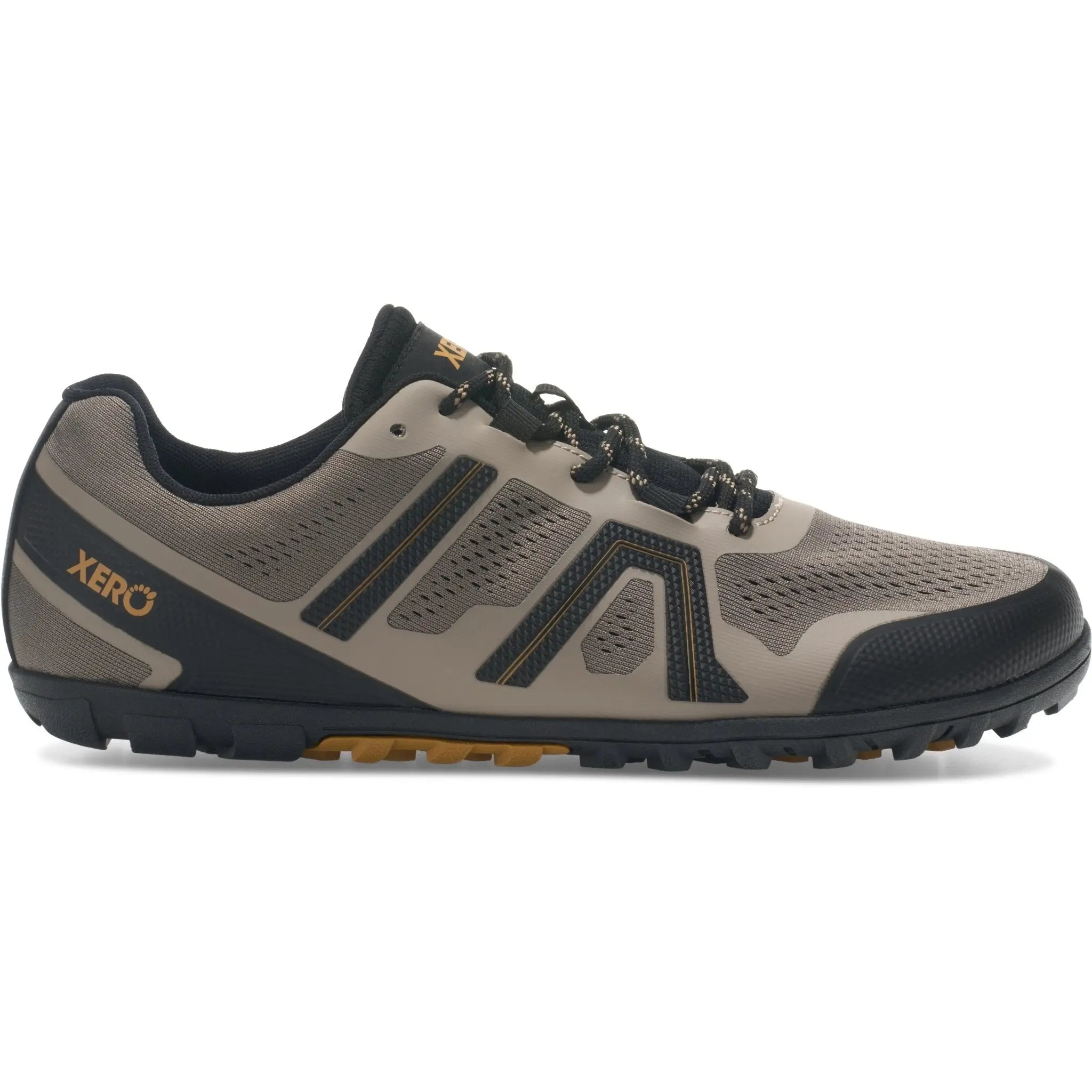 Xero Shoes - Mesa Trail II - Men fallen-rock-black - Deportivas Barefoot para Trail grises para hombre