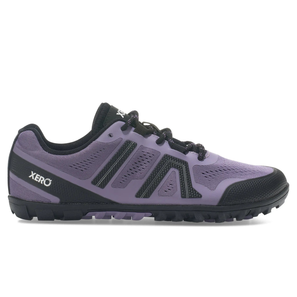 Xero Shoes - Mesa Trail II - Women sage-purple-silver - Deportivas Barefoot para Trail moradas para mujer