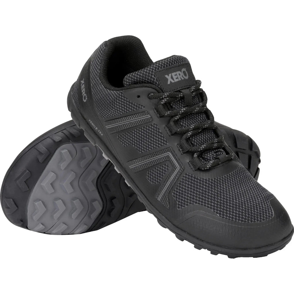 Xero Shoes - Mesa Trail WP - Men black - Zapatillas Barefoot Impermeables para Trail negras para hombre