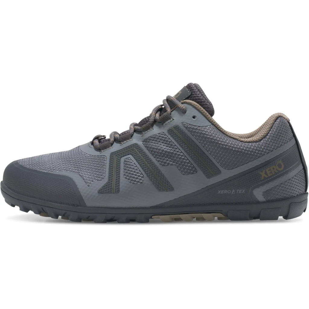 Xero Shoes - Mesa Trail WP - Homme gris acier-asphalte - Chaussures Barefoot pour Trail
