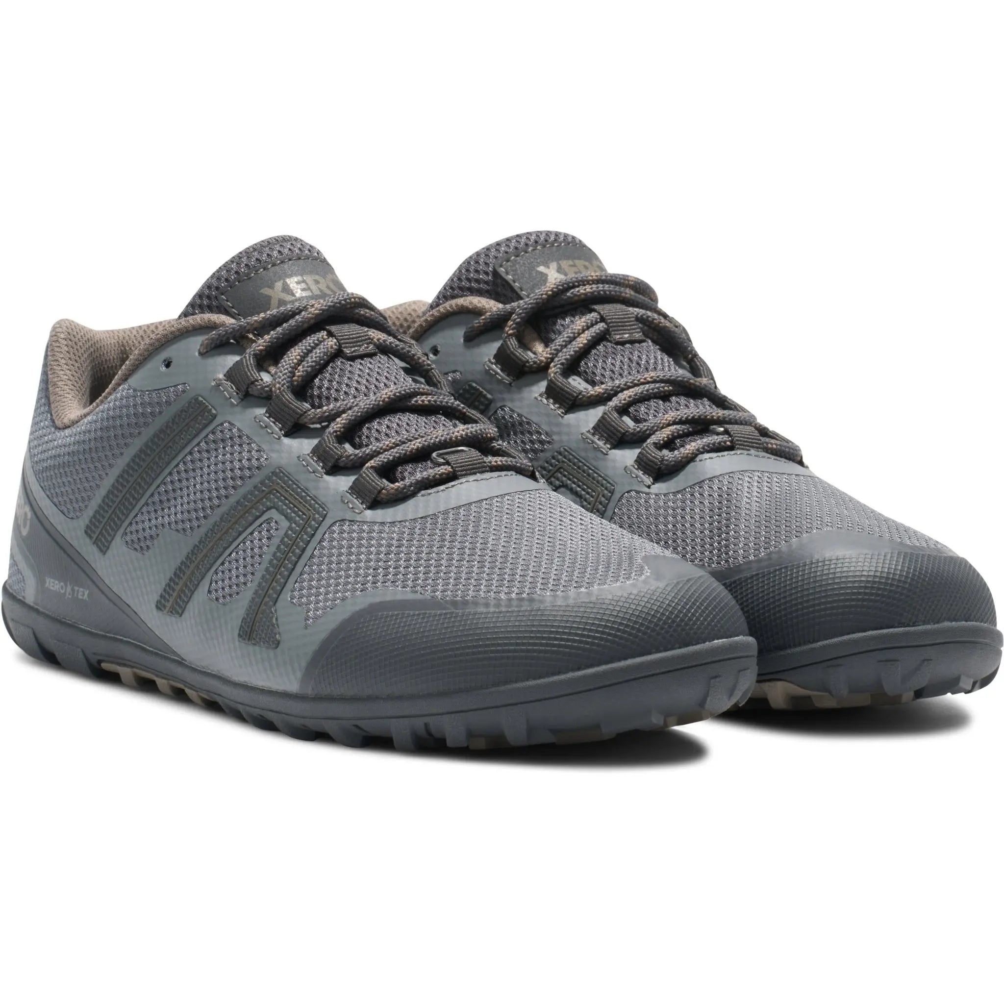 Xero Shoes - Mesa Trail WP - Homme gris acier-asphalte - Chaussures Barefoot pour Trail