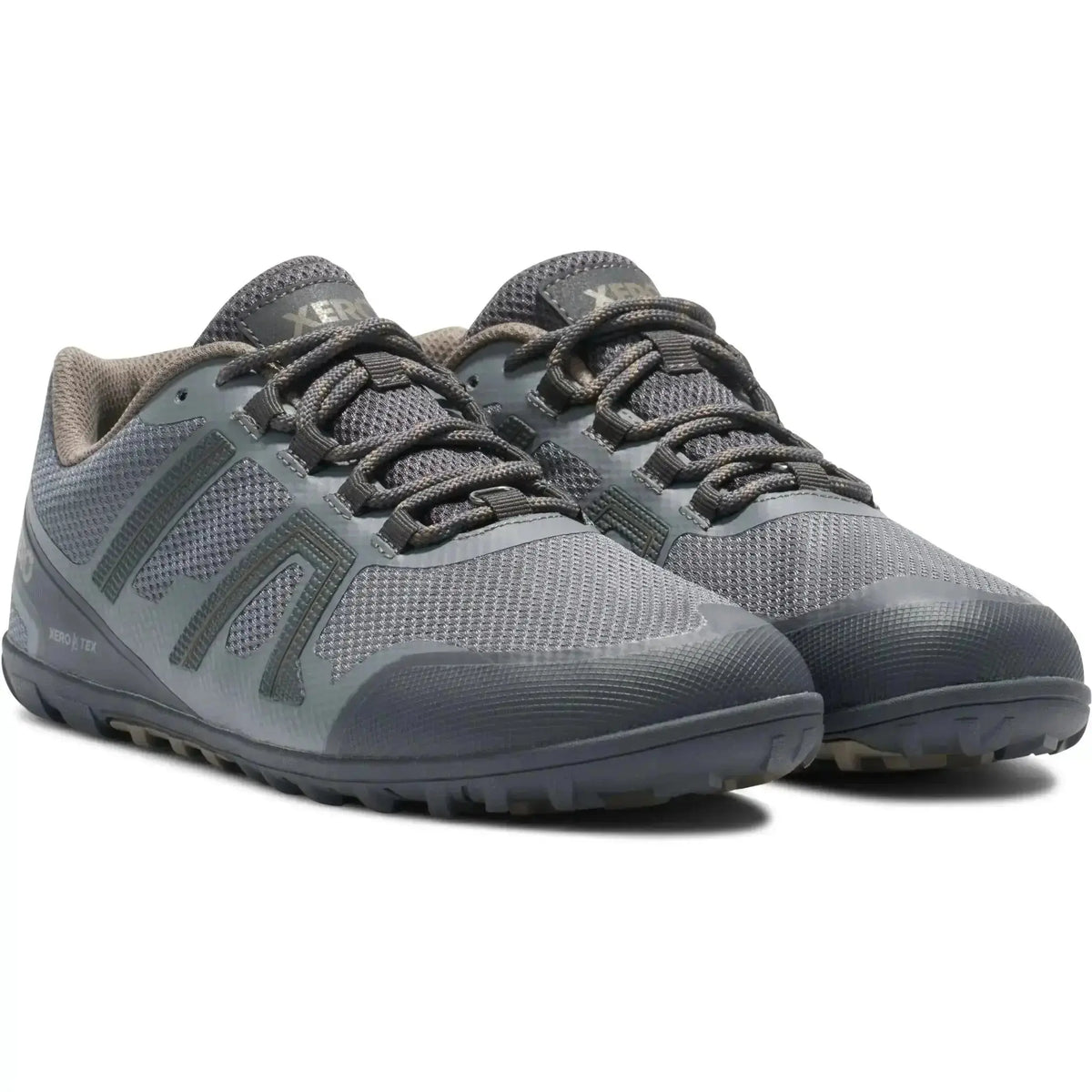 Xero Shoes - Mesa Trail WP - Homme gris acier-asphalte - Chaussures Barefoot pour Trail
