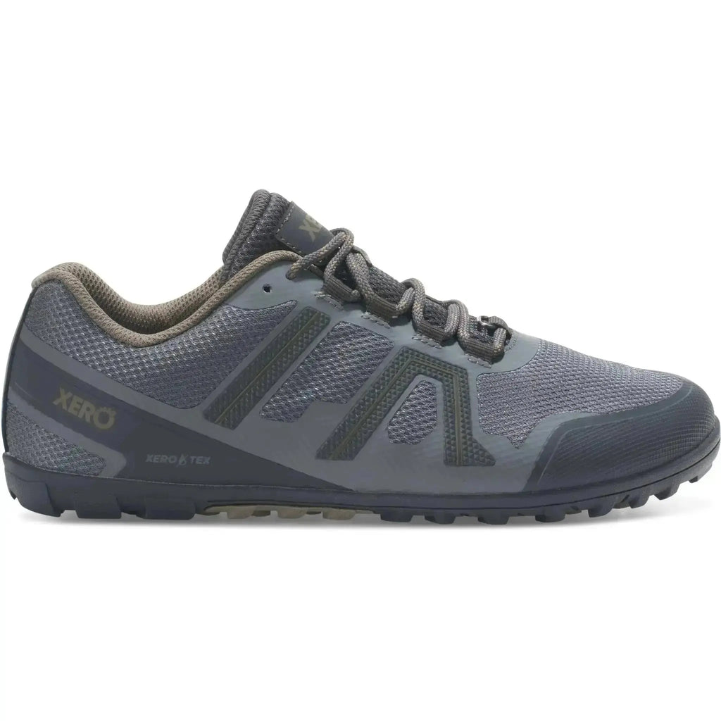 Xero Shoes - Mesa Trail WP - Homme gris acier-asphalte - Chaussures Barefoot pour Trail