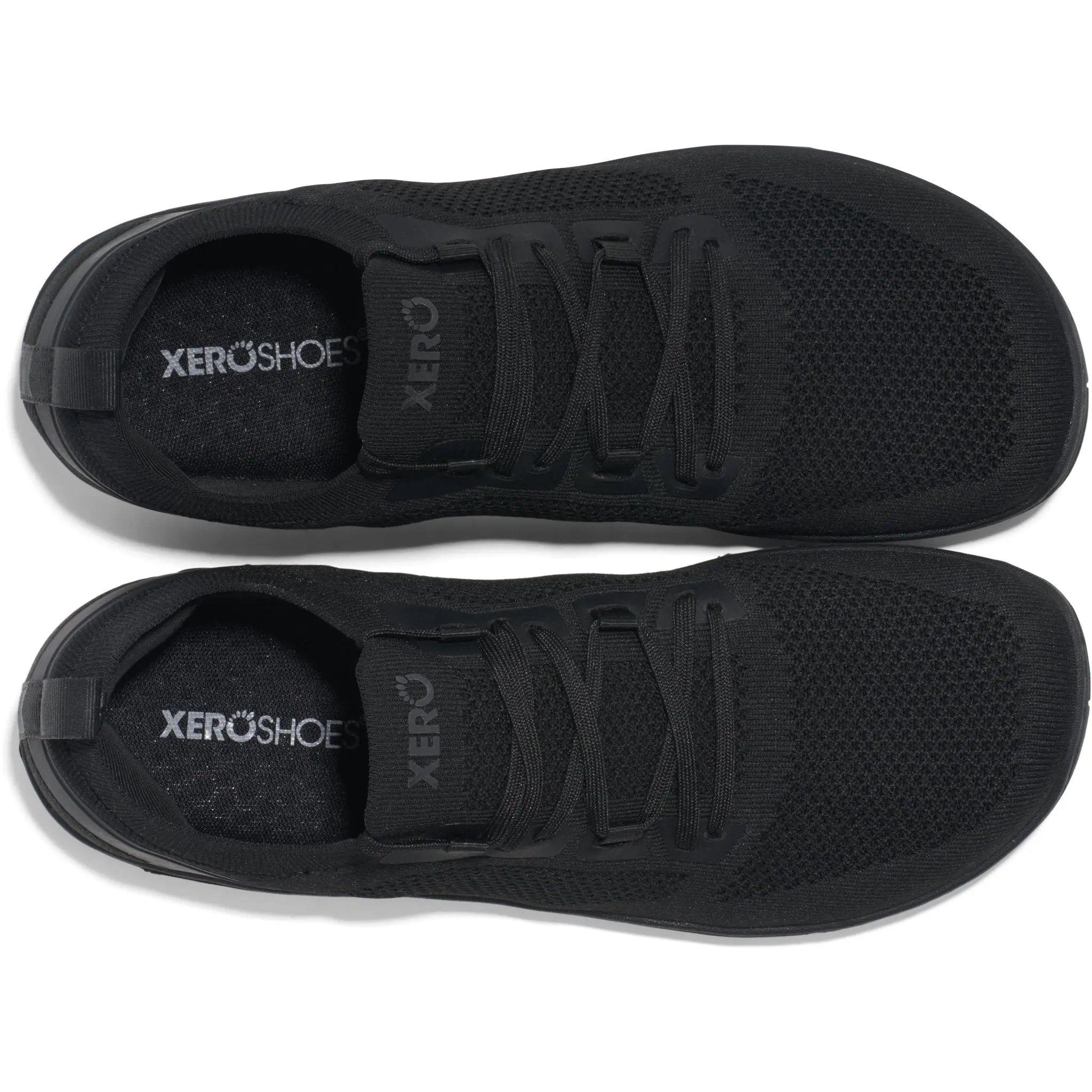 Xero Shoes - Nexus Knit - Men black-black - Deportivas de entrenamiento barefoot negras para hombre
