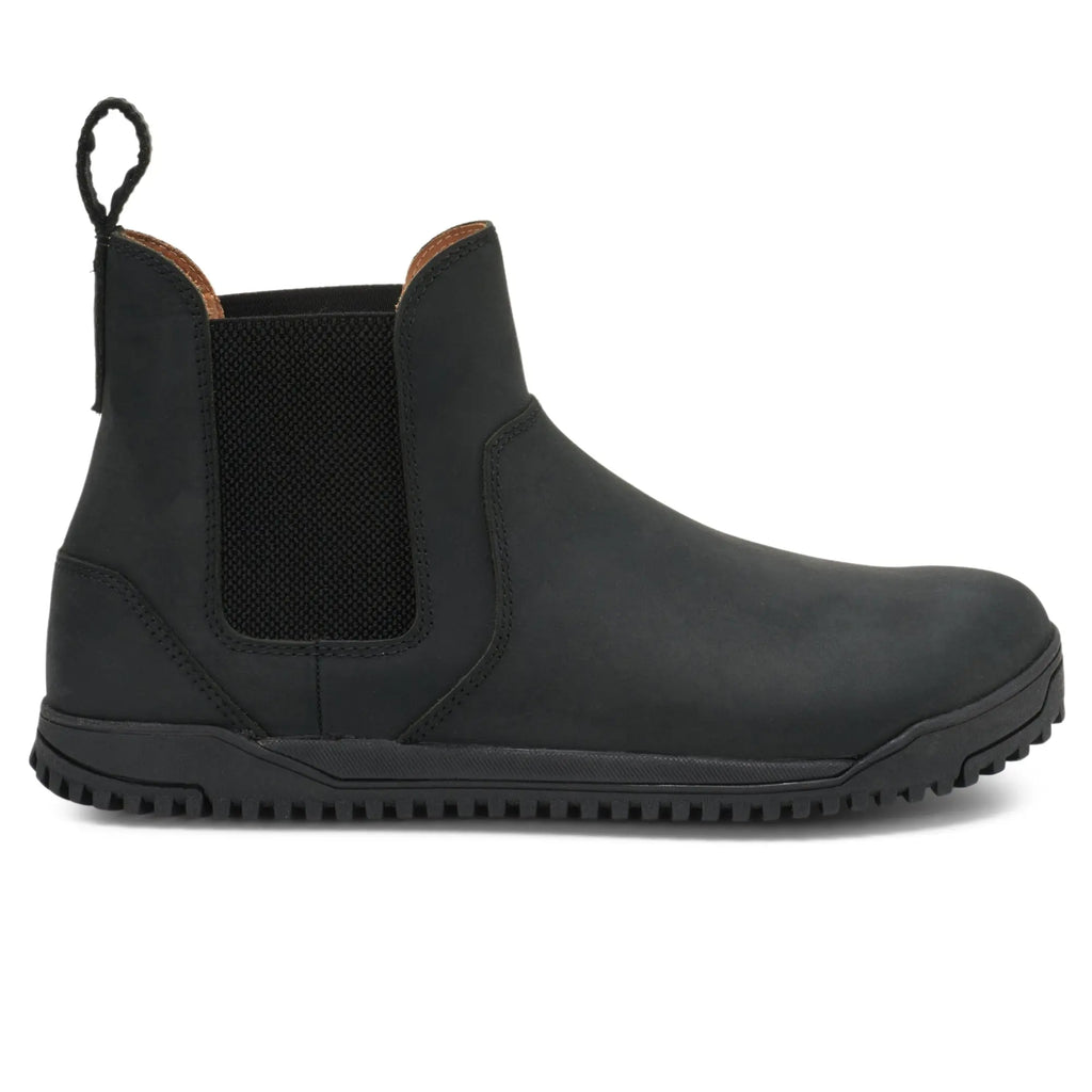 Xero Shoes - Ridgeway Chelsea - Men black - Botas Chelsea Barefoot negras para hombre