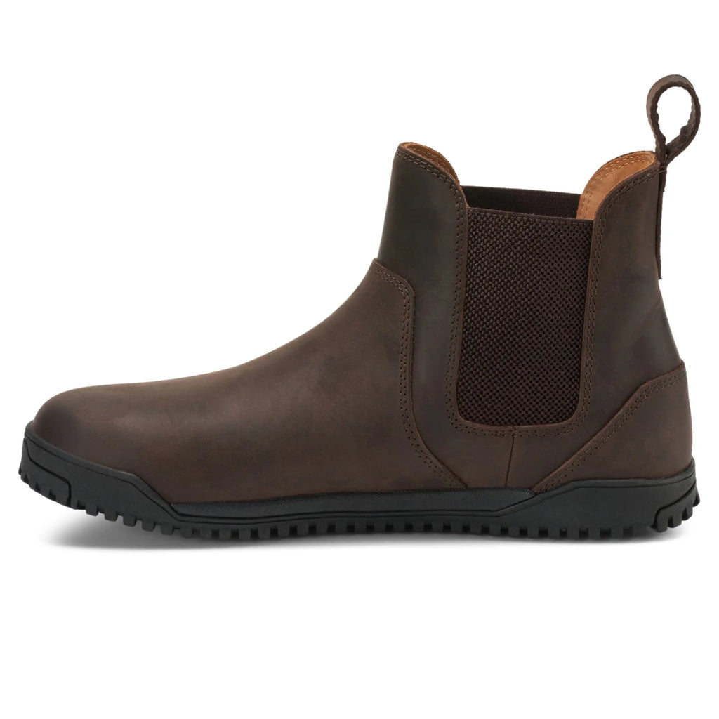 Xero Shoes - Ridgeway Chelsea - Men dark-brown - Botas Chelsea Barefoot marrones para hombre