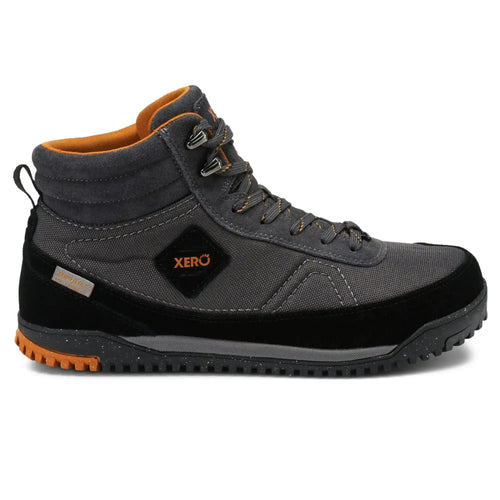 Xero Shoes - Ridgeway - Homme noir-asphalte - Bottes Barefoot Style Randonnée Rétro imperméables