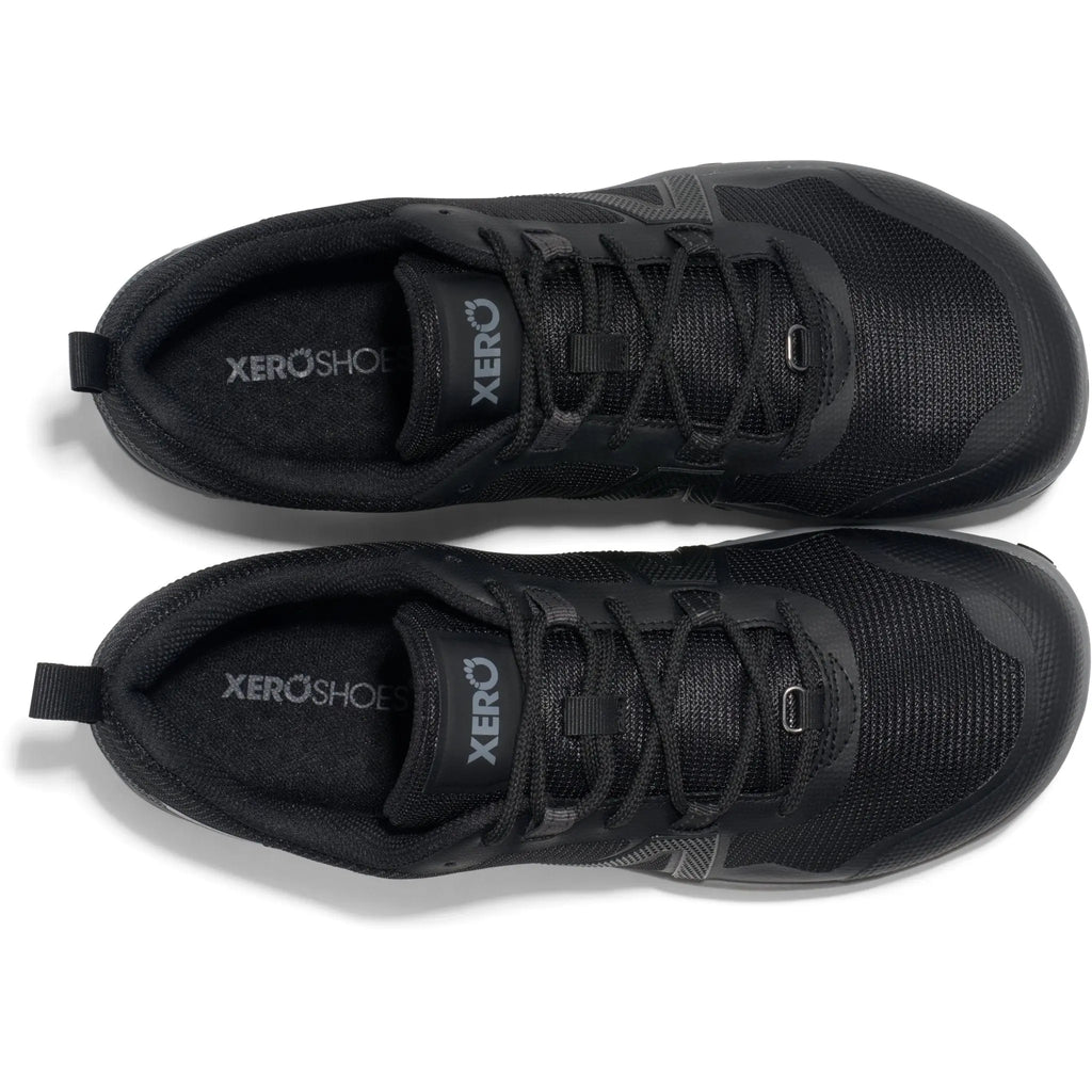 Xero Shoes - Scrambler Low EV - Men Black / Steel Gray - Deportivas minimalistas de Trail para alto rendimiento negras para hombre