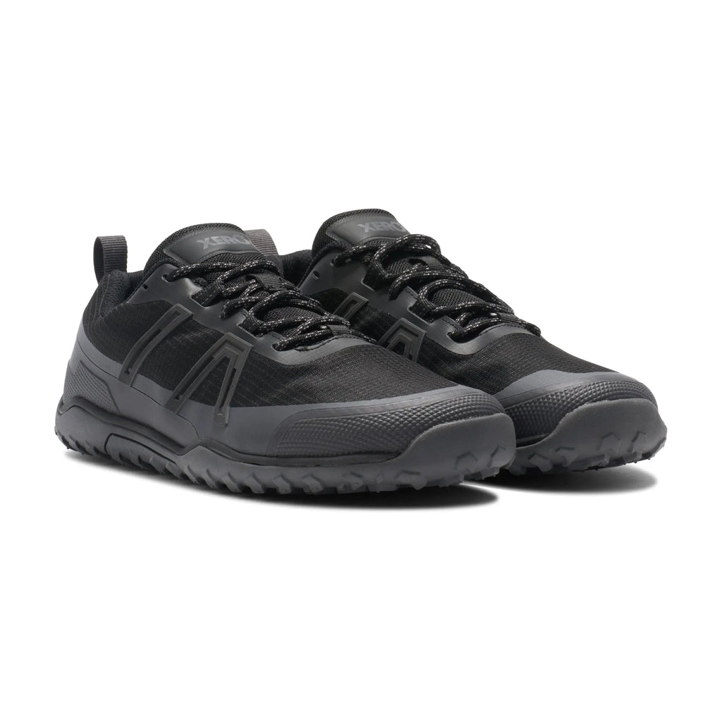 Xero Shoes - Scrambler Trail Low WP - Homme Noir / Anthracite - Chaussures Barefoot Imperméables pour Randonnée