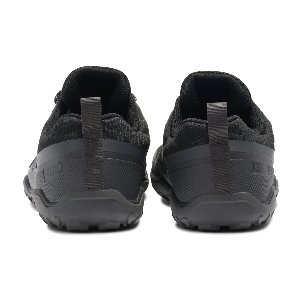 Xero Shoes - Scrambler Trail Low WP - Homme Noir / Anthracite - Chaussures Barefoot Imperméables pour Randonnée