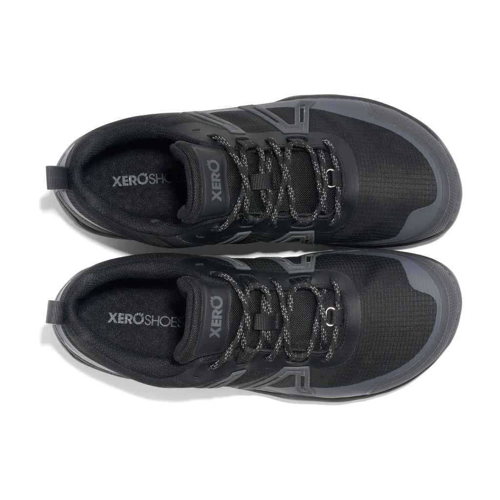 Xero Shoes - Scrambler Trail Low WP - Homme Noir / Anthracite - Chaussures Barefoot Imperméables pour Randonnée