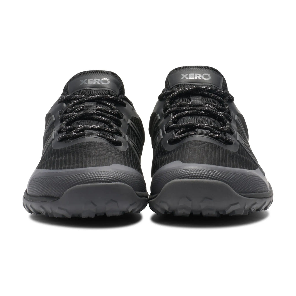 Xero Shoes - Scrambler Trail Low WP - Homme Noir / Anthracite - Chaussures Barefoot Imperméables pour Randonnée