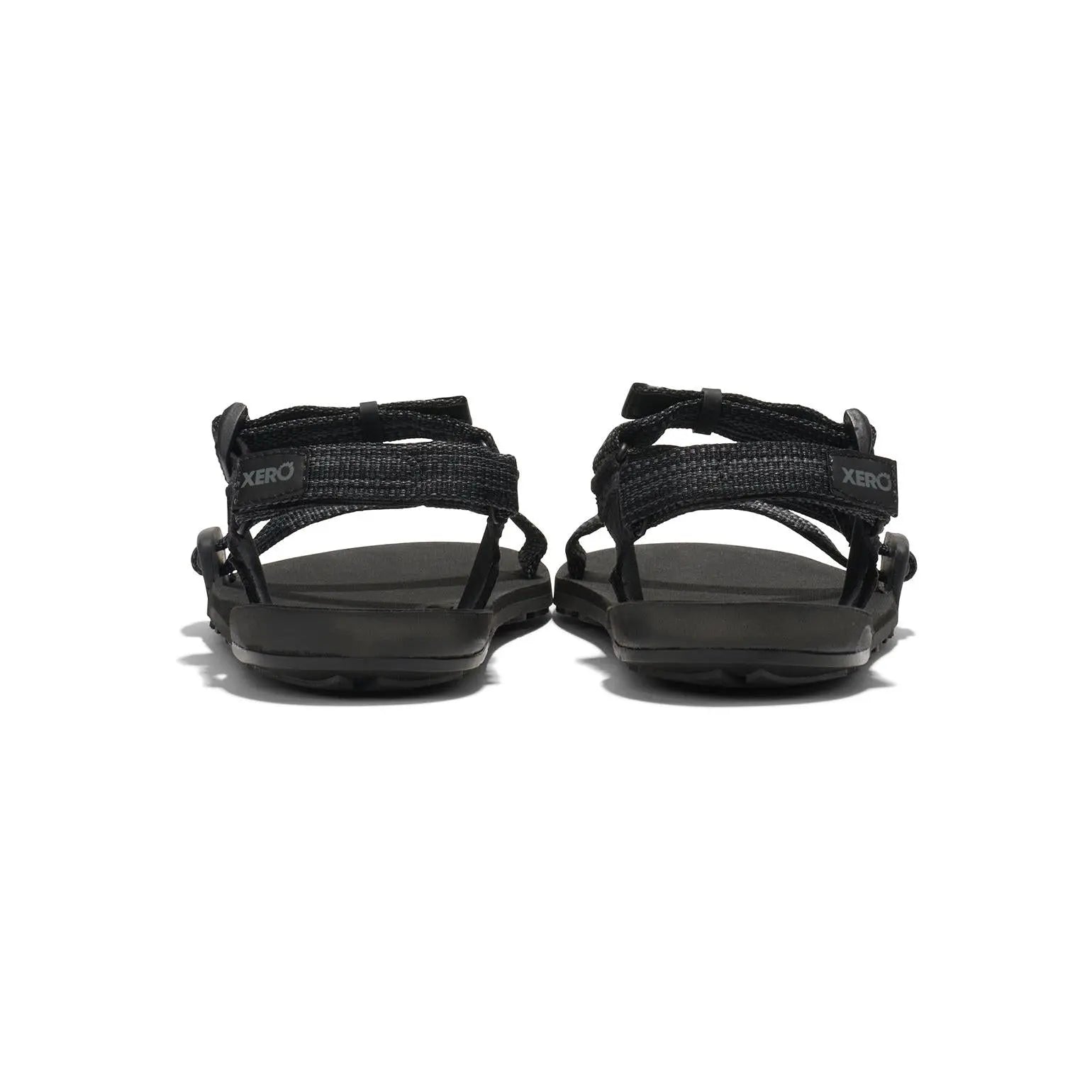 Xero Shoes - Z-Trail - Big Kids black-multi-black - Sandalias Barefoot para Trail, Hiking y Recuperación negras para niños
