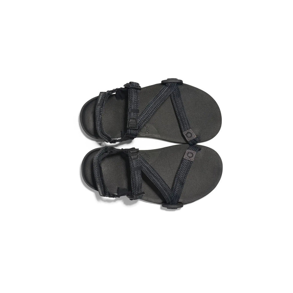 Xero Shoes - Z-Trail - Big Kids black-multi-black - Sandalias Barefoot para Trail, Hiking y Recuperación negras para niños