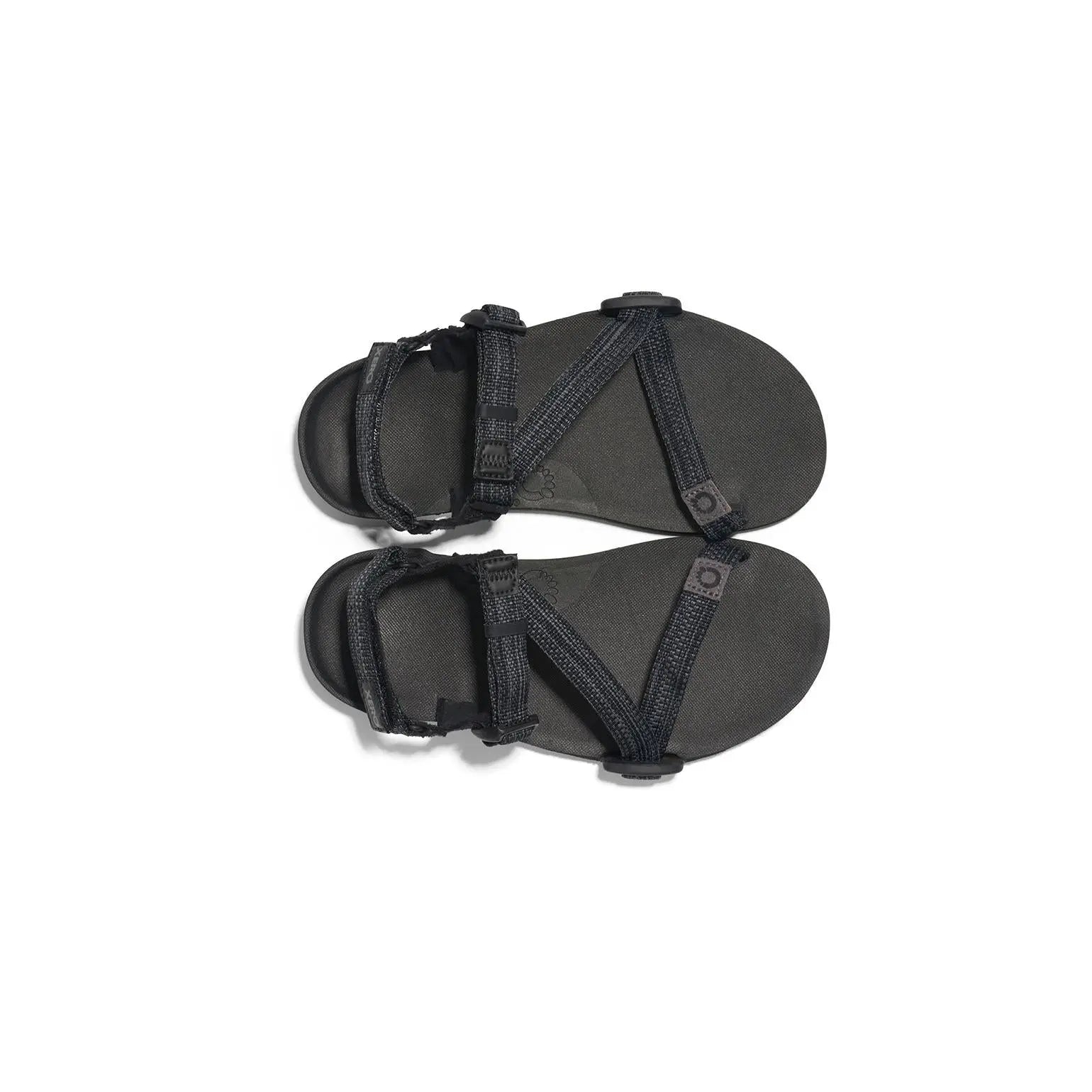 Xero Shoes - Z-Trail - Big Kids black-multi-black - Sandalias Barefoot para Trail, Hiking y Recuperación negras para niños