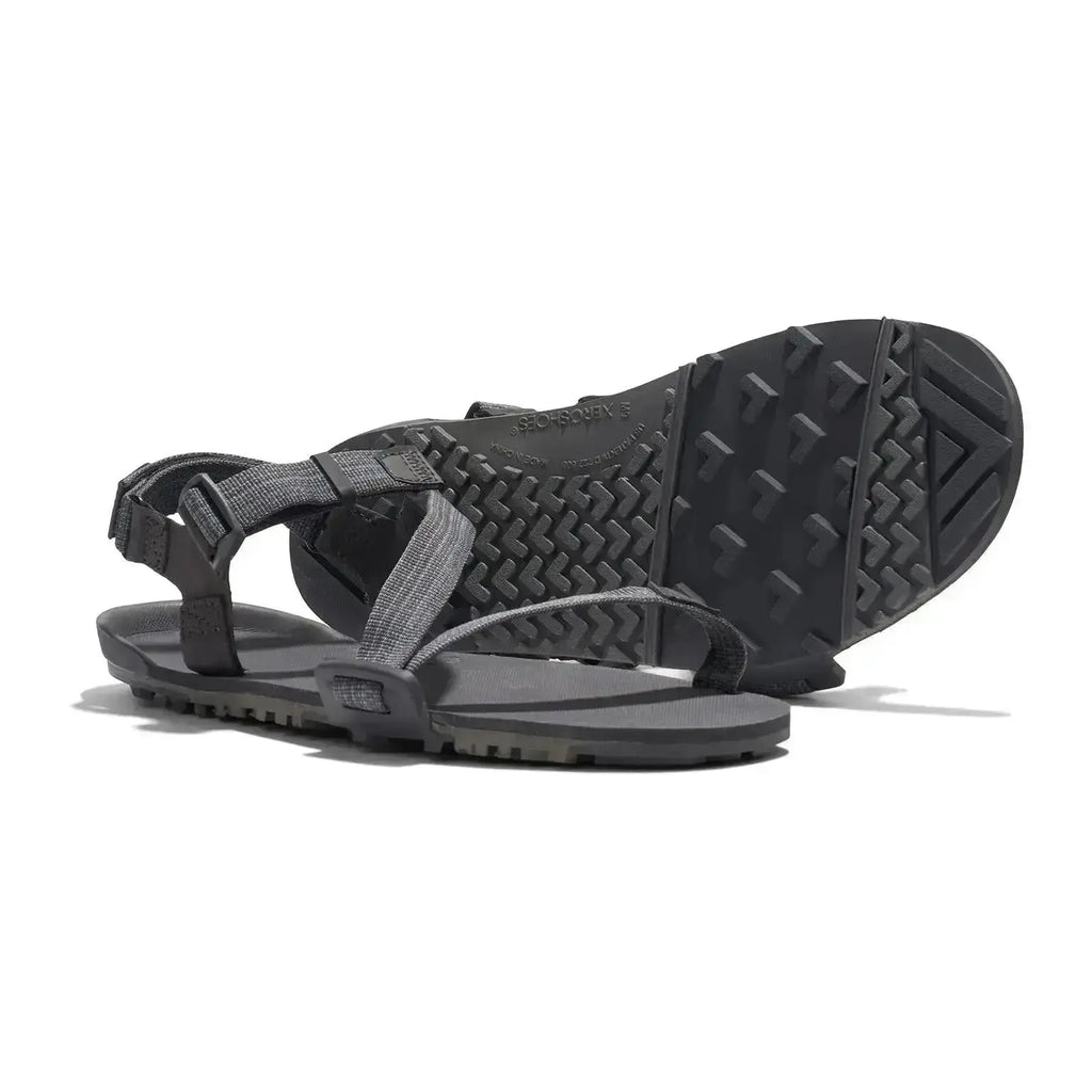 Xero Shoes - Z-Trail EV - Men Steel Gray / Asphalt - Sandalias Barefoot para Trail, Hiking y Recuperación grises para hombre
