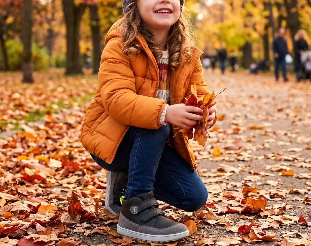 Zapatos para niño barefoot Be Lenka Elio Kids - Black & Grey  Cacles Barefoot