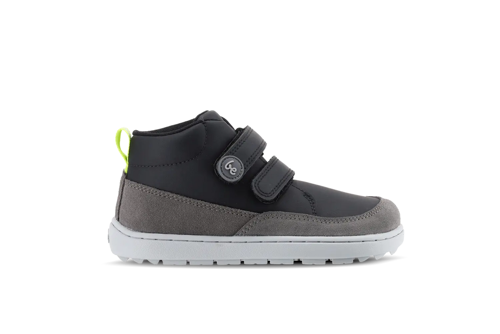 Zapatos para niño barefoot Be Lenka Elio Kids - Black & Grey  Cacles Barefoot