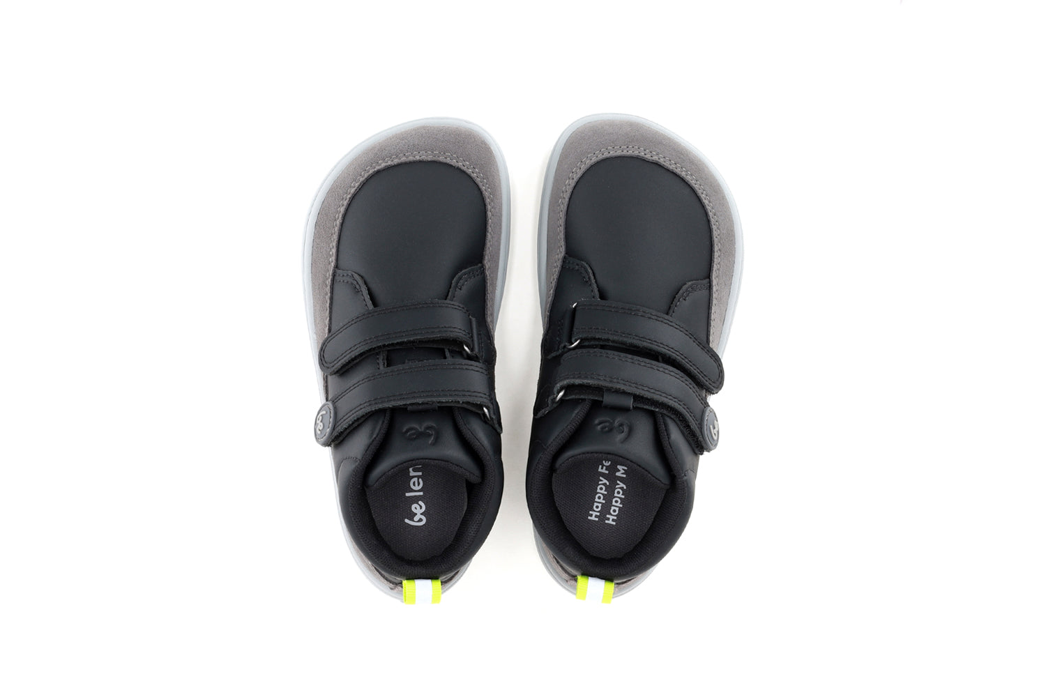 Zapatos para niño barefoot Be Lenka Elio Kids - Black & Grey