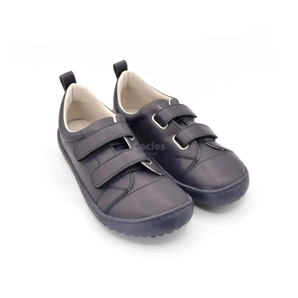 Coqueflex - Iker Azul Marino - Zapatos colegiales barefoot infantiles