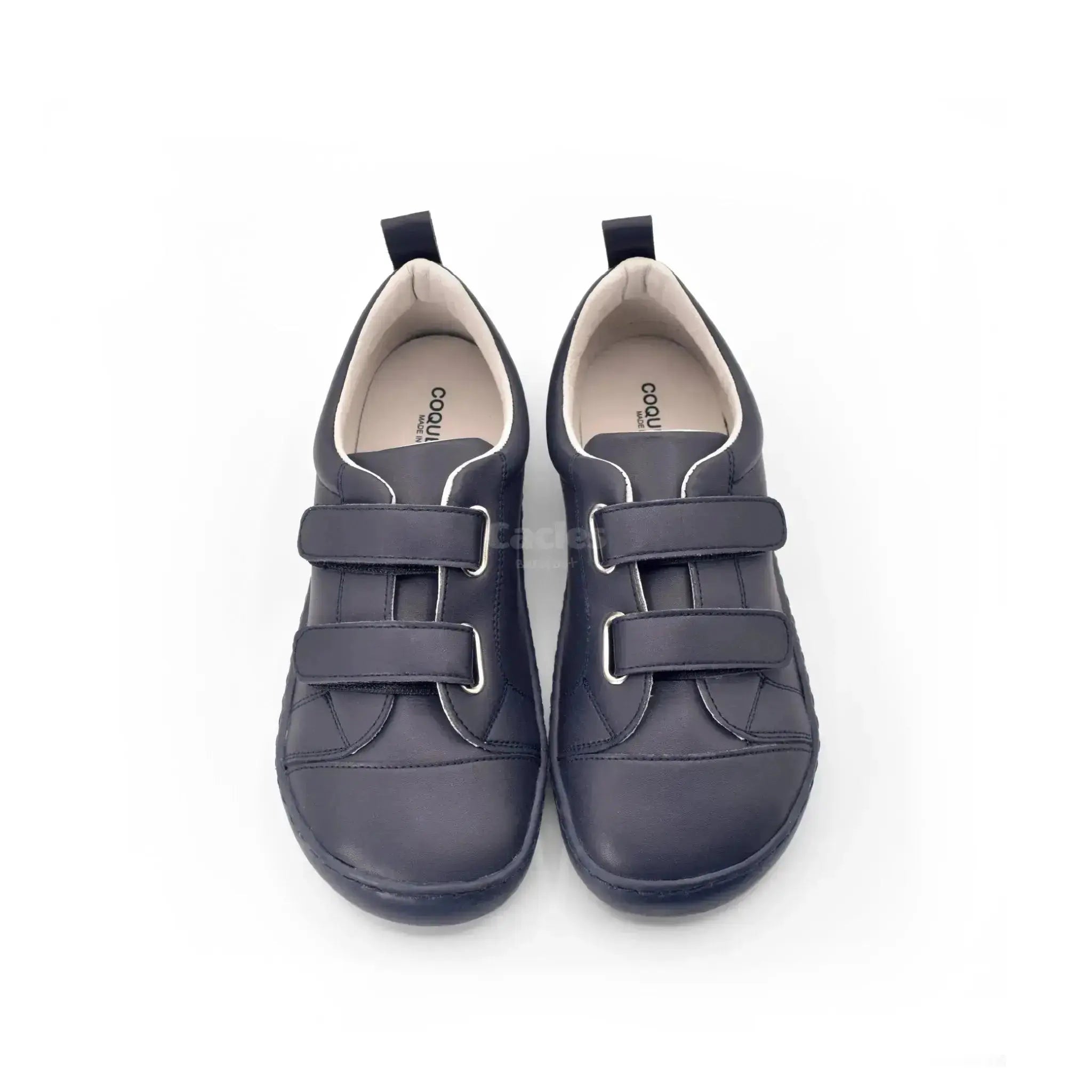Coqueflex - Iker Azul Marino - Zapatos colegiales barefoot infantiles