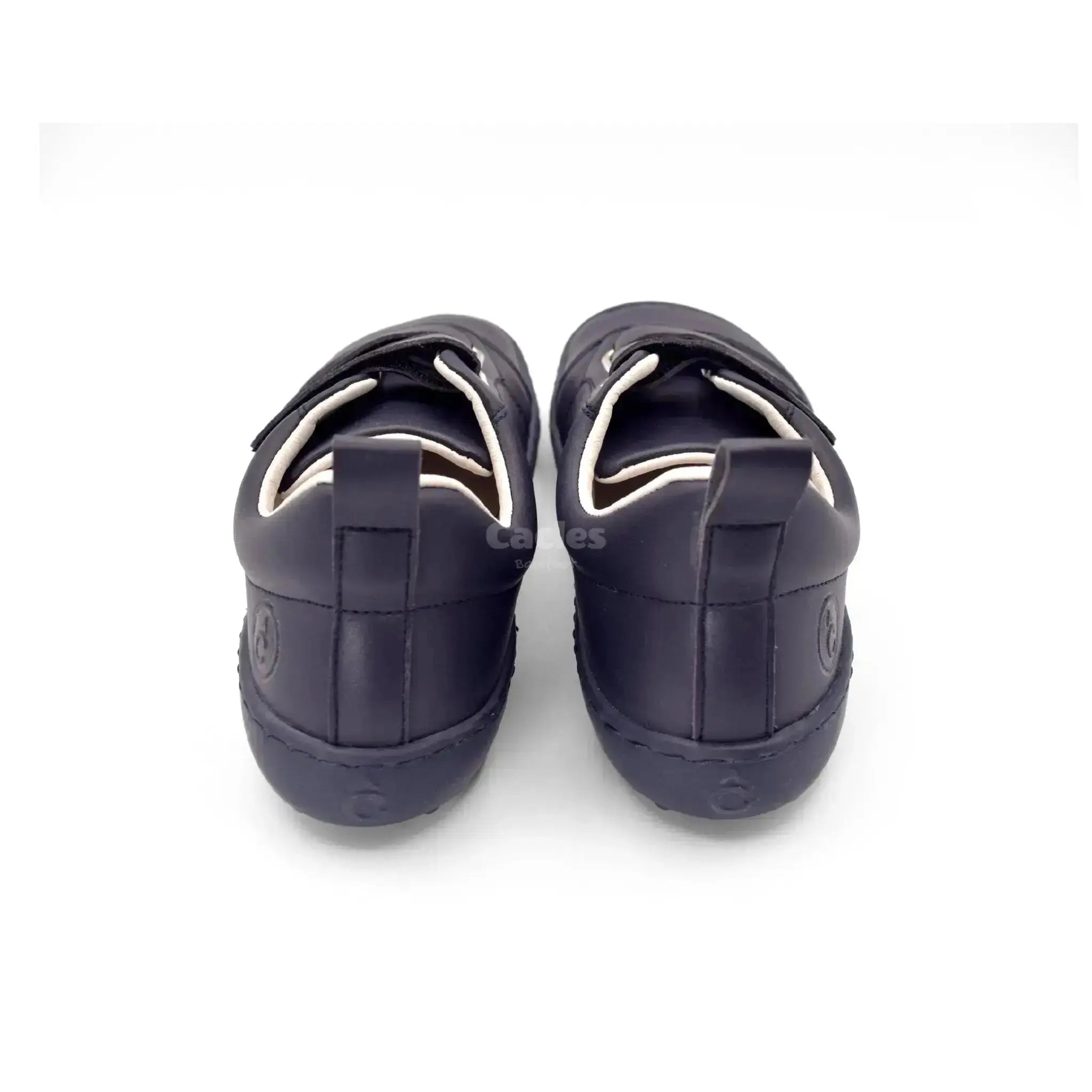 Coqueflex - Iker Azul Marino - Zapatos colegiales barefoot infantiles