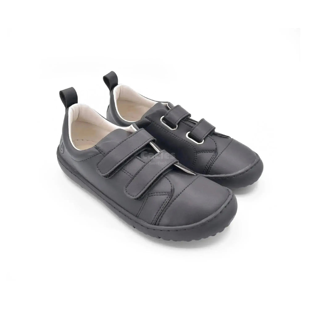 Coqueflex - Iker Negro - Zapatos colegiales barefoot infantiles