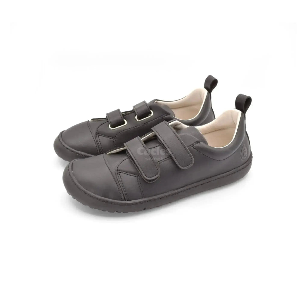 Coqueflex - Iker Negro - Zapatos colegiales barefoot infantiles