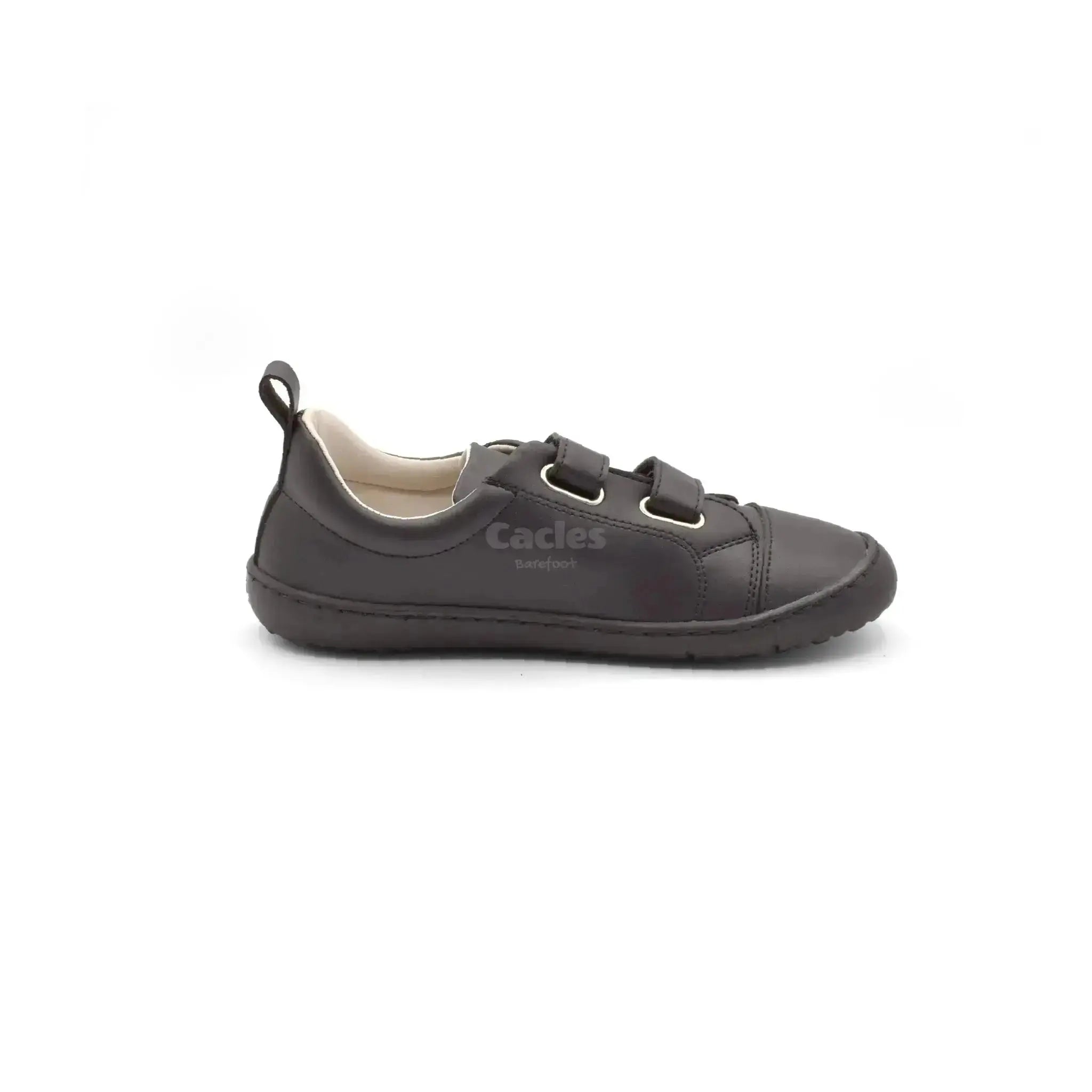 Coqueflex - Iker Negro - Zapatos colegiales barefoot infantiles