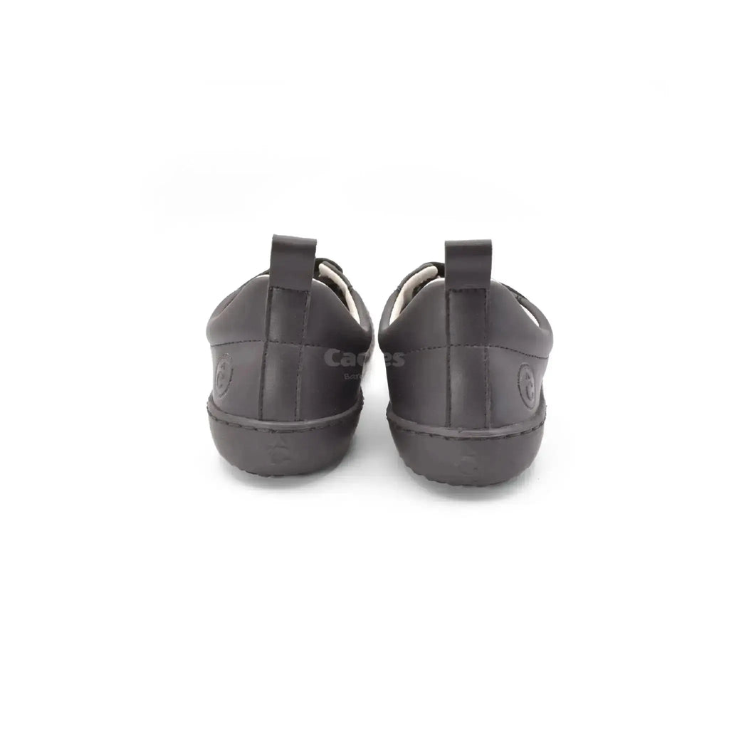 Coqueflex - Iker Negro - Zapatos colegiales barefoot infantiles