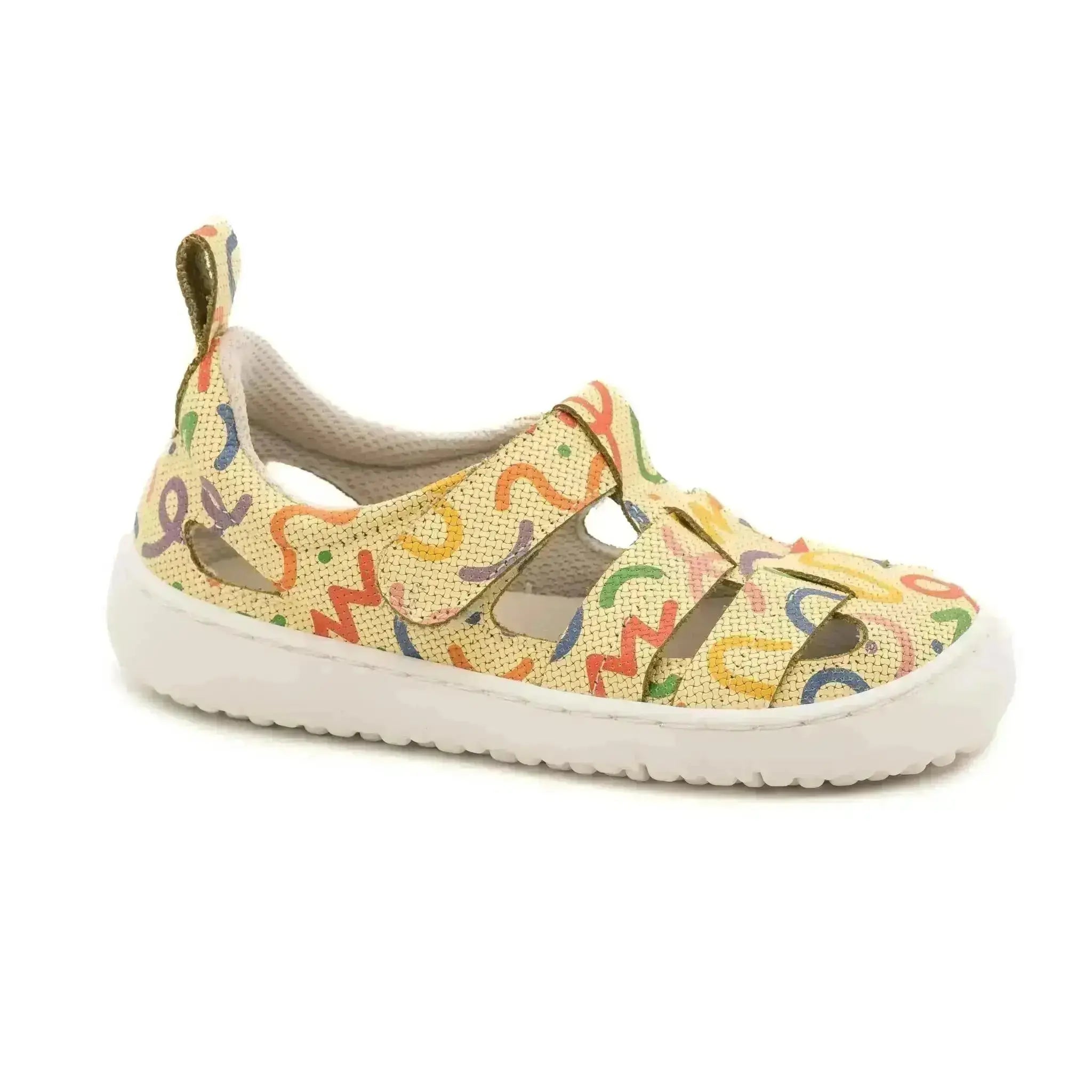 Coqueflex - Verea Butter - Sandalias barefoot infantiles amarillo