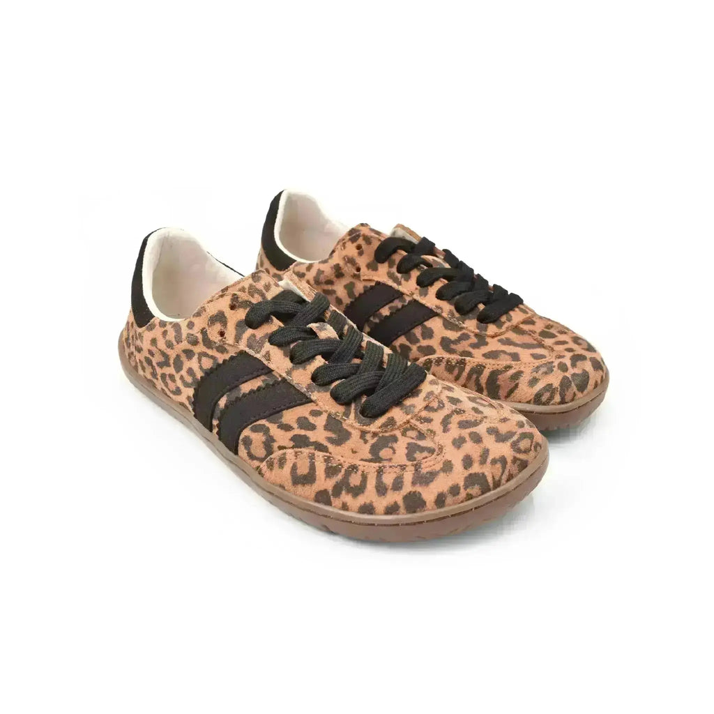 Coqueflex - Whiskey Leopard - Zapatillas barefoot de leopardo para mujer